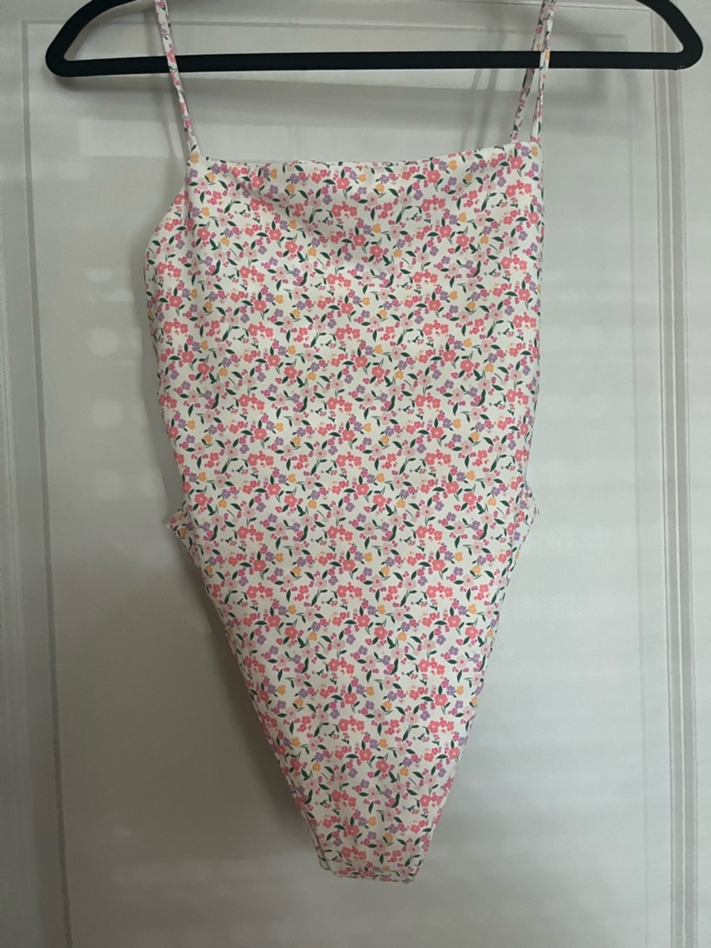 Floral Print Pink & White Women's Skirt